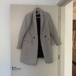 Zara Coat with Lapel Collar